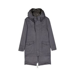 Herno Gray Cashmere Men's Coat